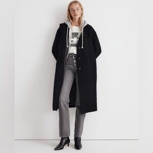 MADEWELL The Alonzo Coat in Bouclé